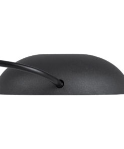 GloboStar® STEP-LUNA 90616 Επιφανειακό Φωτιστικό Σκαλοπατιού – Διαδρόμου LED 3W 330lm 10° DC 24V Αδιάβροχο IP65 Φ12 x Υ3cm Θερμό Λευκό 2700K – Μαύρο – 3 Χρόνια Εγγύηση