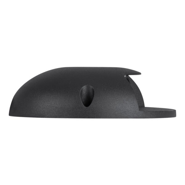 GloboStar® STEP-LUNA 90618 Επιφανειακό Φωτιστικό Σκαλοπατιού – Διαδρόμου LED 6W 600lm 10° DC 24V Αδιάβροχο IP65 Φ12 x Υ3cm Πολύχρωμο RGB DMX512 – Μαύρο – 3 Years Warranty
