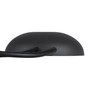 GloboStar® STEP-LUNA 90618 Επιφανειακό Φωτιστικό Σκαλοπατιού – Διαδρόμου LED 6W 600lm 10° DC 24V Αδιάβροχο IP65 Φ12 x Υ3cm Πολύχρωμο RGB DMX512 – Μαύρο – 3 Years Warranty