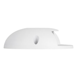 GloboStar® STEP-LUNA 90619 Επιφανειακό Φωτιστικό Σκαλοπατιού – Διαδρόμου LED 3W 330lm 10° DC 24V Αδιάβροχο IP65 Φ12 x Υ3cm Θερμό Λευκό 3000K – Λευκό – 3 Years Warranty