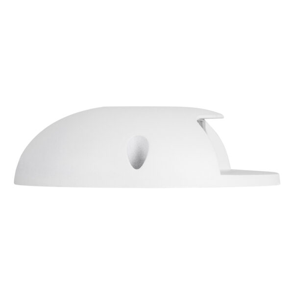 GloboStar® STEP-LUNA 90619 Επιφανειακό Φωτιστικό Σκαλοπατιού – Διαδρόμου LED 3W 330lm 10° DC 24V Αδιάβροχο IP65 Φ12 x Υ3cm Θερμό Λευκό 3000K – Λευκό – 3 Years Warranty