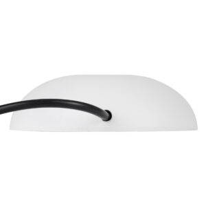 GloboStar® STEP-LUNA 90619 Επιφανειακό Φωτιστικό Σκαλοπατιού – Διαδρόμου LED 3W 330lm 10° DC 24V Αδιάβροχο IP65 Φ12 x Υ3cm Θερμό Λευκό 3000K – Λευκό – 3 Years Warranty