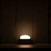 GloboStar® WALLLIGHT-MONA 90628 Φωτιστικό Τοίχου – Απλίκα Point Light LED 6W 660lm 360° DC 24V Αδιάβροχο IP65 Φ11 x Υ6.5cm Θερμό Λευκό 3000K – Γκρι Ανθρακί – 3 Years Warranty