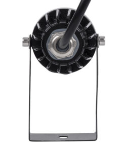 GloboStar® SPOT-TOLA 90631 Σποτ Φωτισμου Wall Washer LED 1W 110lm 10° DC 24V Αδιάβροχο IP65 Φ5 x Υ9cm Θερμό Λευκό 3000K – Μαύρο – 3 Years Warranty