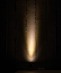 GloboStar® SPOT-TOLA 90631 Σποτ Φωτισμου Wall Washer LED 1W 110lm 10° DC 24V Αδιάβροχο IP65 Φ5 x Υ9cm Θερμό Λευκό 3000K – Μαύρο – 3 Years Warranty