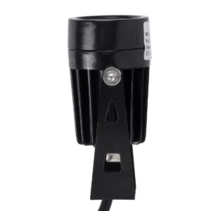 GloboStar® SPOT-TOLA 90631 Σποτ Φωτισμου Wall Washer LED 1W 110lm 10° DC 24V Αδιάβροχο IP65 Φ5 x Υ9cm Θερμό Λευκό 3000K – Μαύρο – 3 Years Warranty