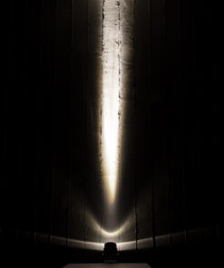 GloboStar® SPOT-XENIA 90633 Σποτ Φωτισμου Wall Washer LED 16W 1520lm 3° DC 24V Αδιάβροχο IP65 Φ9 x Υ12cm Φυσικό Λευκό 4500K – Σφυρήλατο Γκρι – 3 Years Warranty