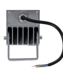 GloboStar® SPOT-JENA 90635 Σποτ Φωτισμου Wall Washer LED 8W 880lm 8° AC 220-240V Αδιάβροχο IP65 Μ8.5 x Π7.3 x Υ9.5cm Θερμό Λευκό 3000K – Γκρι Ανθρακί – 3 Years Warranty