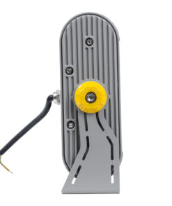 GloboStar® FLOOD-HENA 90638 Προβολέας Wall Washer για Φωτισμό Κτιρίων LED 24W 2160lm 30° AC 220-240V Αδιάβροχο IP65 Μ22.5 x Π6 x Υ16.5cm Θερμό Λευκό 3000K – Ασημί – 3 Years Warranty