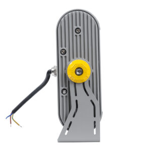 GloboStar® FLOOD-HENA 90638 Προβολέας Wall Washer για Φωτισμό Κτιρίων LED 24W 2160lm 30° AC 220-240V Αδιάβροχο IP65 Μ22.5 x Π6 x Υ16.5cm Θερμό Λευκό 3000K – Ασημί – 3 Years Warranty