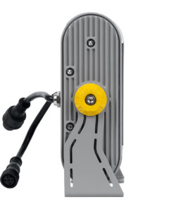 GloboStar® FLOOD-HENA 90641 Προβολέας Wall Washer για Φωτισμό Κτιρίων LED 24W 2400lm 30° DC 24V Αδιάβροχο IP65 Μ22.5 x Π6 x Υ16.5cm Πολύχρωμο RGB DMX512 – Ασημί – 3 Years Warranty