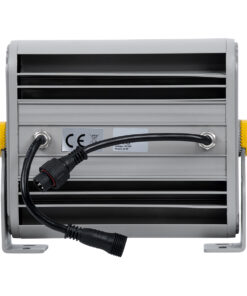 GloboStar® FLOOD-HENA 90641 Προβολέας Wall Washer για Φωτισμό Κτιρίων LED 24W 2400lm 30° DC 24V Αδιάβροχο IP65 Μ22.5 x Π6 x Υ16.5cm Πολύχρωμο RGB DMX512 – Ασημί – 3 Years Warranty