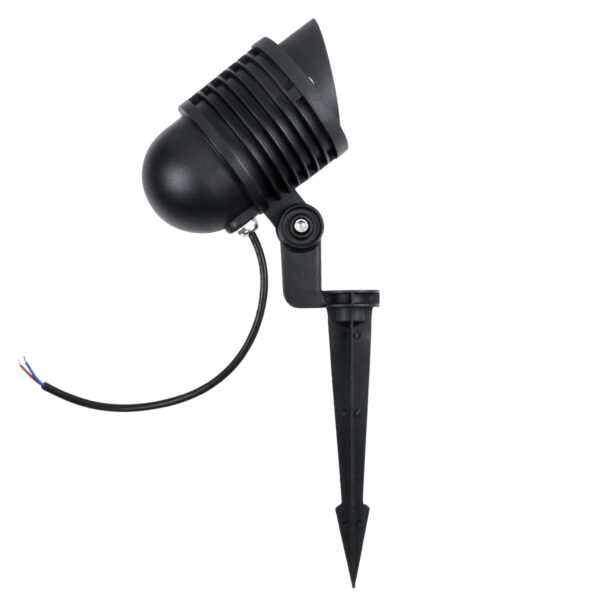 GloboStar® TREELIGHT-LINA 90653 Σποτ Φωτισμού Ειδικό για Φυτά – Δέντρα με Βάση Κήπου / Καρφωτό LED 6W 720lm 30° DC 24V Αδιάβροχο IP65 Μ10.5 x Π18 x Υ40cm Ψυχρό Λευκό 6000K – Γκρι Ανθρακί – 3 Years Warranty
