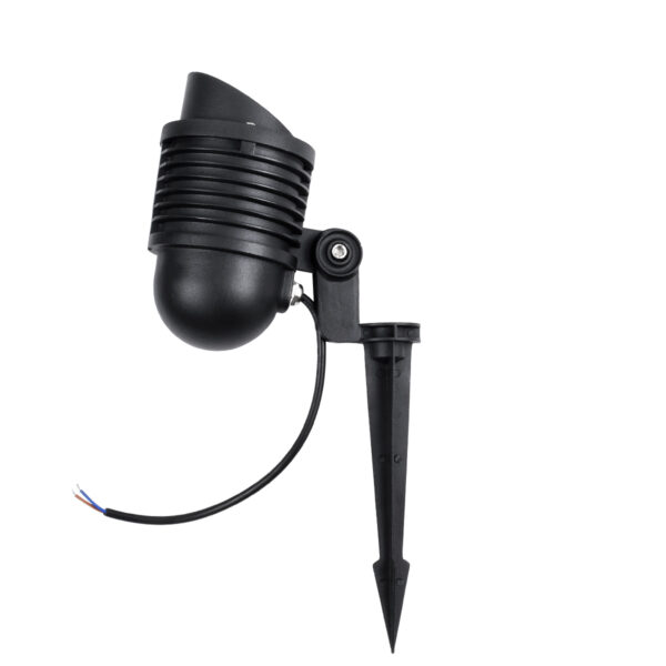 GloboStar® TREELIGHT-LINA 90653 Σποτ Φωτισμού Ειδικό για Φυτά – Δέντρα με Βάση Κήπου / Καρφωτό LED 6W 720lm 30° DC 24V Αδιάβροχο IP65 Μ10.5 x Π18 x Υ40cm Ψυχρό Λευκό 6000K – Γκρι Ανθρακί – 3 Years Warranty