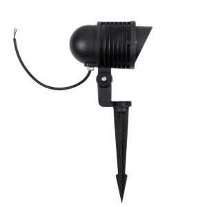 GloboStar® TREELIGHT-LINA 90653 Σποτ Φωτισμού Ειδικό για Φυτά – Δέντρα με Βάση Κήπου / Καρφωτό LED 6W 720lm 30° DC 24V Αδιάβροχο IP65 Μ10.5 x Π18 x Υ40cm Ψυχρό Λευκό 6000K – Γκρι Ανθρακί – 3 Years Warranty