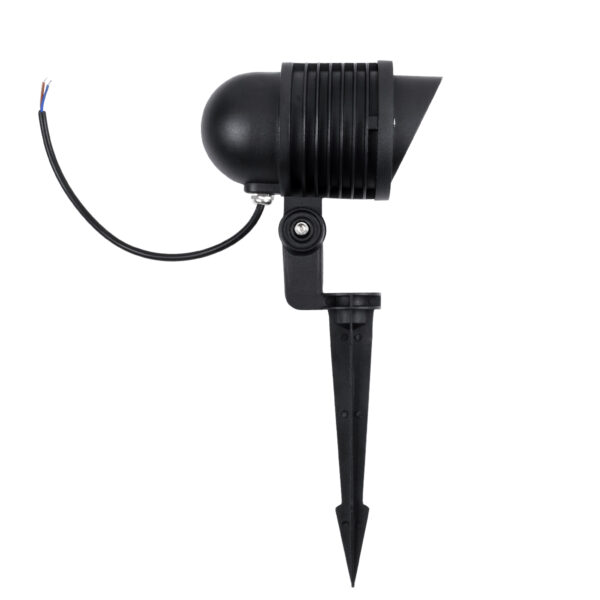 GloboStar® TREELIGHT-LINA 90653 Σποτ Φωτισμού Ειδικό για Φυτά – Δέντρα με Βάση Κήπου / Καρφωτό LED 6W 720lm 30° DC 24V Αδιάβροχο IP65 Μ10.5 x Π18 x Υ40cm Ψυχρό Λευκό 6000K – Γκρι Ανθρακί – 3 Years Warranty