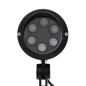 GloboStar® TREELIGHT-LINA 90653 Σποτ Φωτισμού Ειδικό για Φυτά – Δέντρα με Βάση Κήπου / Καρφωτό LED 6W 720lm 30° DC 24V Αδιάβροχο IP65 Μ10.5 x Π18 x Υ40cm Ψυχρό Λευκό 6000K – Γκρι Ανθρακί – 3 Years Warranty