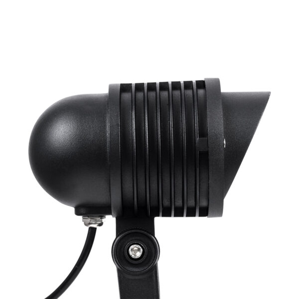 GloboStar® TREELIGHT-LINA 90653 Σποτ Φωτισμού Ειδικό για Φυτά – Δέντρα με Βάση Κήπου / Καρφωτό LED 6W 720lm 30° DC 24V Αδιάβροχο IP65 Μ10.5 x Π18 x Υ40cm Ψυχρό Λευκό 6000K – Γκρι Ανθρακί – 3 Years Warranty