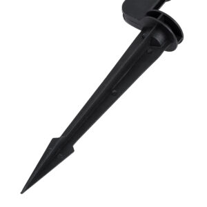 GloboStar® TREELIGHT-LINA 90654 Σποτ Φωτισμού Ειδικό για Φυτά – Δέντρα με Βάση Κήπου / Καρφωτό LED 6W 600lm 30° DC 24V Αδιάβροχο IP65 Μ10.5 x Π18 x Υ40cm Πράσινο – Γκρι Ανθρακί – 3 Years Warranty