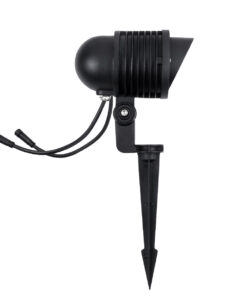 GloboStar® TREELIGHT-LINA 90657 Σποτ Φωτισμού Ειδικό για Φυτά – Δέντρα με Βάση Κήπου / Καρφωτό LED 6W 630lm 30° DC 24V Αδιάβροχο IP65 Μ10.5 x Π18 x Υ40cm Πολύχρωμο RGBW DMX512 – Γκρι Ανθρακί – 3 Years Warranty