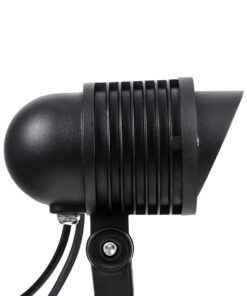 GloboStar® TREELIGHT-LINA 90657 Σποτ Φωτισμού Ειδικό για Φυτά – Δέντρα με Βάση Κήπου / Καρφωτό LED 6W 630lm 30° DC 24V Αδιάβροχο IP65 Μ10.5 x Π18 x Υ40cm Πολύχρωμο RGBW DMX512 – Γκρι Ανθρακί – 3 Years Warranty