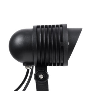 GloboStar® TREELIGHT-LINA 90657 Σποτ Φωτισμού Ειδικό για Φυτά – Δέντρα με Βάση Κήπου / Καρφωτό LED 6W 630lm 30° DC 24V Αδιάβροχο IP65 Μ10.5 x Π18 x Υ40cm Πολύχρωμο RGBW DMX512 – Γκρι Ανθρακί – 3 Years Warranty