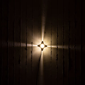 GloboStar® WALLLIGHT-CINA 90658 Φωτιστικό Τοίχου – Απλίκα LED 10W 1100lm 10° AC 220-240V Αδιάβροχο IP65 Μ18.5 x Π18.5 x Υ8.5cm Θερμό Λευκό 3000K – Μπεζ της Άμμου