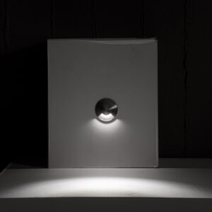 GloboStar® UNDERGROUND-RENA 90661 Χωνευτό Φωτιστικό Σποτ Δαπέδου One Sided LED 1W 115lm 30° DC 24V Αδιάβροχο IP68 Φ5 x Υ9cm Φυσικό Λευκό 4500K – Ανοξείδωτο Ατσάλι – 3 Χρόνια Εγγύηση