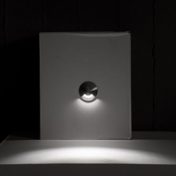 GloboStar® UNDERGROUND-RENA 90661 Χωνευτό Φωτιστικό Σποτ Δαπέδου One Sided LED 1W 115lm 30° DC 24V Αδιάβροχο IP68 Φ5 x Υ9cm Φυσικό Λευκό 4500K – Ανοξείδωτο Ατσάλι – 3 Χρόνια Εγγύηση