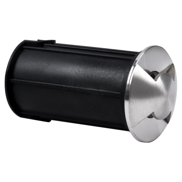 GloboStar® UNDERGROUND-RENA 90663 Χωνευτό Φωτιστικό Σποτ Δαπέδου Two Sided LED 1W 115lm 30° DC 24V Αδιάβροχο IP68 Φ5 x Υ9cm Φυσικό Λευκό 4500K – Ανοξείδωτο Ατσάλι – 3 Χρόνια Εγγύηση