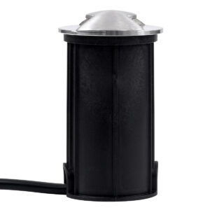 GloboStar® UNDERGROUND-RENA 90662 Χωνευτό Φωτιστικό Σποτ Δαπέδου Two Sided LED 1W 110lm 30° DC 24V Αδιάβροχο IP68 Φ5 x Υ9cm Θερμό Λευκό 3000K – Ανοξείδωτο Ατσάλι – 3 Χρόνια Εγγύηση