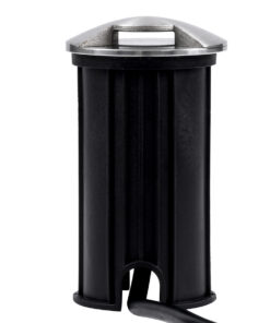 GloboStar® UNDERGROUND-RENA 90662 Χωνευτό Φωτιστικό Σποτ Δαπέδου Two Sided LED 1W 110lm 30° DC 24V Αδιάβροχο IP68 Φ5 x Υ9cm Θερμό Λευκό 3000K – Ανοξείδωτο Ατσάλι – 3 Χρόνια Εγγύηση