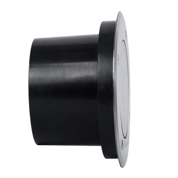 GloboStar® UNDERGROUND-TINA 90668 Χωνευτό Φωτιστικό Σποτ Δαπέδου LED 12W 1380lm 30° DC 24V Αδιάβροχο IP65 Φ16 x Υ9cm Φυσικό Λευκό 4500K – Ανοξείδωτο Ατσάλι – 3 Years Warranty