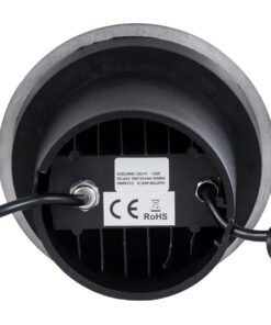 GloboStar® UNDERGROUND-TINA 90669 Χωνευτό Φωτιστικό Σποτ Δαπέδου LED 12W 1260lm 30° DC 24V Αδιάβροχο IP65 Φ16 x Υ9cm Πολύχρωμο RGBW DMX512 – Ανοξείδωτο Ατσάλι – 3 Years Warranty