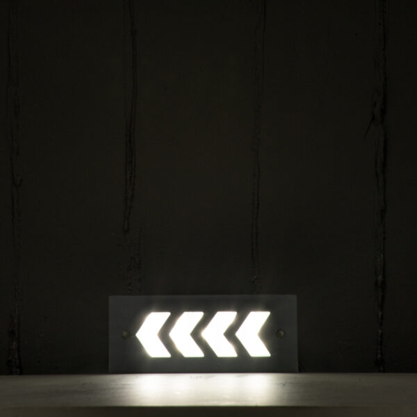 GloboStar® WALLLIGHT-ARINA 90671 Χωνευτό Φωτιστικό Τοίχου LED 6W 690lm 120° DC 24V Αδιάβροχο IP67 Μ17 x Π7 x Υ5.5cm Φυσικό Λευκό 4500K – Ανοξείδωτο Ατσάλι – 3 Years Warranty