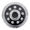 GloboStar® UNDERWATER-FINA 90674 Υποβρύχιο Φωτιστικό Σποτ Ειδικό για Σιντριβάνια LED 9W 990lm 30° DC 24V Αδιάβροχο IP68 Φ16 x Υ8cm Θερμό Λευκό 3000K – Ανοξείδωτο Ατσάλι – 3 Years Warranty