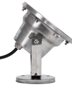 GloboStar® UNDERWATER-DINA 90676 Υποβρύχιο Φωτιστικό Σποτ Ειδικό για Σιντριβάνια LED 6W 660lm 30° DC 24V Αδιάβροχο IP68 Φ12 x Υ14cm Θερμό Λευκό 3000K – Ανοξείδωτο Ατσάλι – 3 Years Warranty