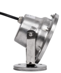 GloboStar® UNDERWATER-DINA 90676 Υποβρύχιο Φωτιστικό Σποτ Ειδικό για Σιντριβάνια LED 6W 660lm 30° DC 24V Αδιάβροχο IP68 Φ12 x Υ14cm Θερμό Λευκό 3000K – Ανοξείδωτο Ατσάλι – 3 Years Warranty