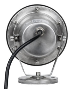 GloboStar® UNDERWATER-DINA 90676 Υποβρύχιο Φωτιστικό Σποτ Ειδικό για Σιντριβάνια LED 6W 660lm 30° DC 24V Αδιάβροχο IP68 Φ12 x Υ14cm Θερμό Λευκό 3000K – Ανοξείδωτο Ατσάλι – 3 Years Warranty