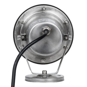 GloboStar® UNDERWATER-DINA 90676 Υποβρύχιο Φωτιστικό Σποτ Ειδικό για Σιντριβάνια LED 6W 660lm 30° DC 24V Αδιάβροχο IP68 Φ12 x Υ14cm Θερμό Λευκό 3000K – Ανοξείδωτο Ατσάλι – 3 Years Warranty