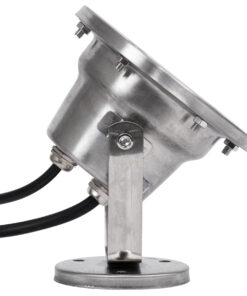 GloboStar® UNDERWATER-DINA 90677 Υποβρύχιο Φωτιστικό Σποτ Ειδικό για Σιντριβάνια LED 9W 945lm 30° DC 24V Αδιάβροχο IP68 Φ12 x Υ14cm Πολύχρωμο RGBW DMX512 – Ανοξείδωτο Ατσάλι – 3 Χρόνια Εγγύηση