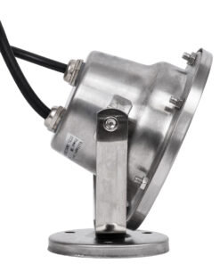 GloboStar® UNDERWATER-DINA 90677 Υποβρύχιο Φωτιστικό Σποτ Ειδικό για Σιντριβάνια LED 9W 945lm 30° DC 24V Αδιάβροχο IP68 Φ12 x Υ14cm Πολύχρωμο RGBW DMX512 – Ανοξείδωτο Ατσάλι – 3 Χρόνια Εγγύηση