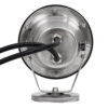 GloboStar® UNDERWATER-DINA 90677 Υποβρύχιο Φωτιστικό Σποτ Ειδικό για Σιντριβάνια LED 9W 945lm 30° DC 24V Αδιάβροχο IP68 Φ12 x Υ14cm Πολύχρωμο RGBW DMX512 – Ανοξείδωτο Ατσάλι – 3 Χρόνια Εγγύηση