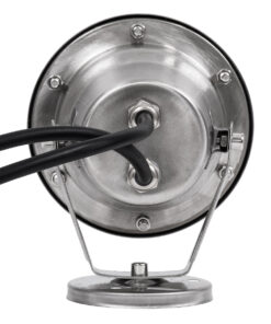 GloboStar® UNDERWATER-DINA 90677 Υποβρύχιο Φωτιστικό Σποτ Ειδικό για Σιντριβάνια LED 9W 945lm 30° DC 24V Αδιάβροχο IP68 Φ12 x Υ14cm Πολύχρωμο RGBW DMX512 – Ανοξείδωτο Ατσάλι – 3 Χρόνια Εγγύηση