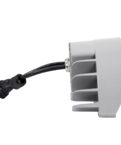 GloboStar® TREELIGHT-WINA 90680 Κυρτή Μπάρα Φωτισμού Wall Washer Ειδική για Φυτά – Δέντρα LED 9W 990lm 30° DC 24V Αδιάβροχο IP65 Μ20.5 x Π5.5 x Υ11cm Θερμό Λευκό 3000K – Ασημί – 3 Years Warranty