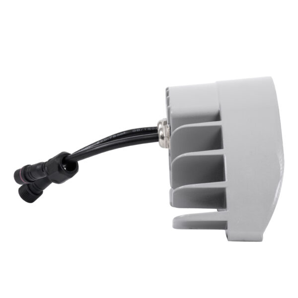 GloboStar® TREELIGHT-WINA 90680 Κυρτή Μπάρα Φωτισμού Wall Washer Ειδική για Φυτά – Δέντρα LED 9W 990lm 30° DC 24V Αδιάβροχο IP65 Μ20.5 x Π5.5 x Υ11cm Θερμό Λευκό 3000K – Ασημί – 3 Years Warranty