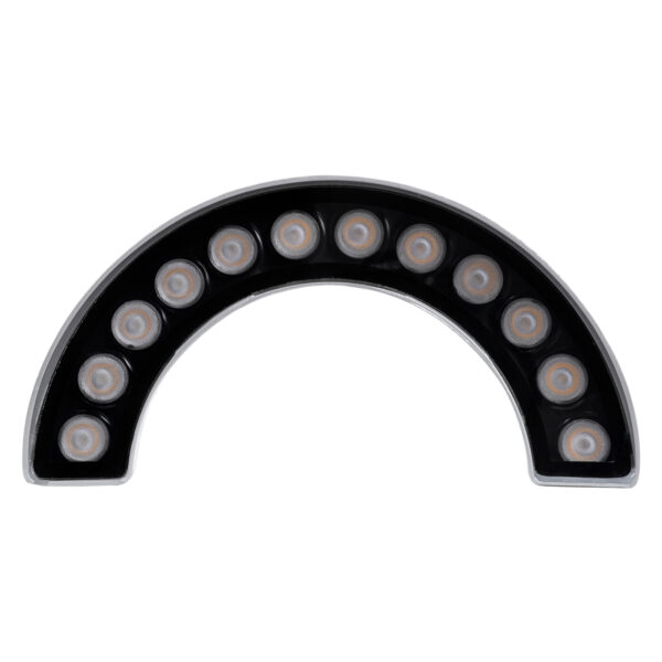 GloboStar® TREELIGHT-WINA 90681 Κυρτή Μπάρα Φωτισμού Wall Washer Ειδική για Φυτά – Δέντρα LED 12W 1320lm 30° DC 24V Αδιάβροχο IP65 Μ23.5 x Π7.5 x Υ12cm Θερμό Λευκό 3000K – Ασημί – 3 Years Warranty