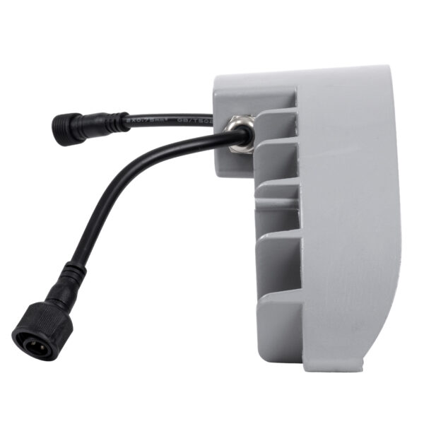 GloboStar® TREELIGHT-WINA 90681 Κυρτή Μπάρα Φωτισμού Wall Washer Ειδική για Φυτά – Δέντρα LED 12W 1320lm 30° DC 24V Αδιάβροχο IP65 Μ23.5 x Π7.5 x Υ12cm Θερμό Λευκό 3000K – Ασημί – 3 Years Warranty