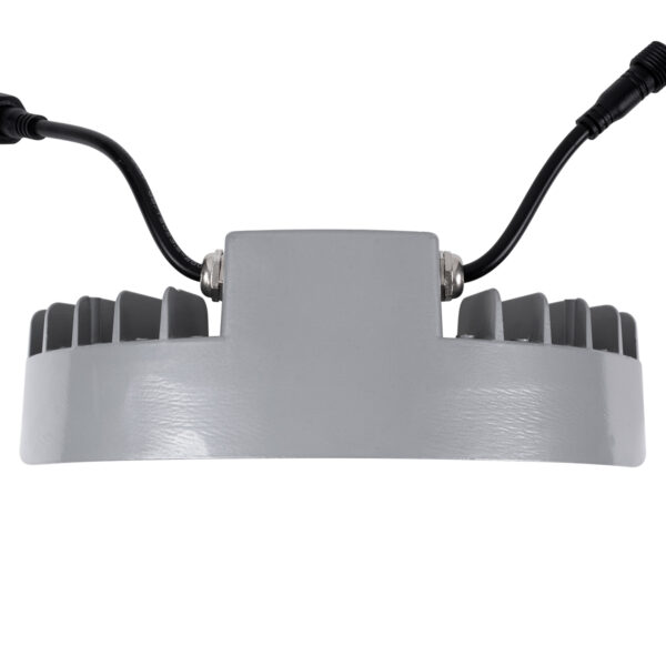 GloboStar® TREELIGHT-WINA 90681 Κυρτή Μπάρα Φωτισμού Wall Washer Ειδική για Φυτά – Δέντρα LED 12W 1320lm 30° DC 24V Αδιάβροχο IP65 Μ23.5 x Π7.5 x Υ12cm Θερμό Λευκό 3000K – Ασημί – 3 Years Warranty