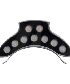 GloboStar® TREELIGHT-PINA 90682 Κυρτή Μπάρα Φωτισμού Wall Washer Ειδική για Φυτά – Δέντρα LED 9W 990lm 30° DC 24V Αδιάβροχο IP65 Μ20.5 x Π5.5 x Υ12cm Θερμό Λευκό 2700K – Γκρι Ανθρακί – 3 Χρόνια Εγγύηση